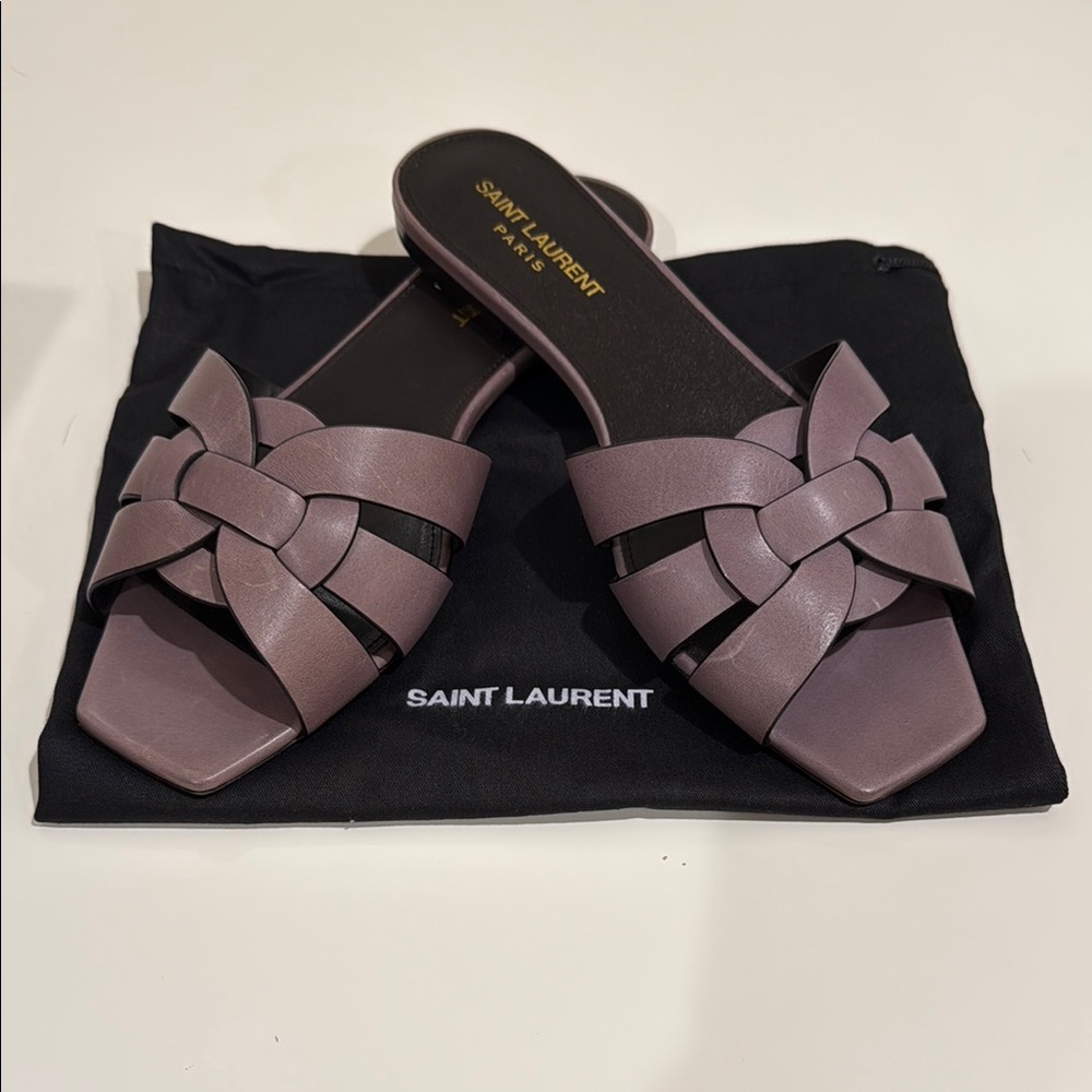 Saint Laurent Women's Purple Sandals